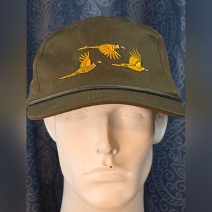 Seager Co. Ruffie Company Snapback Like New Pheasant Hat